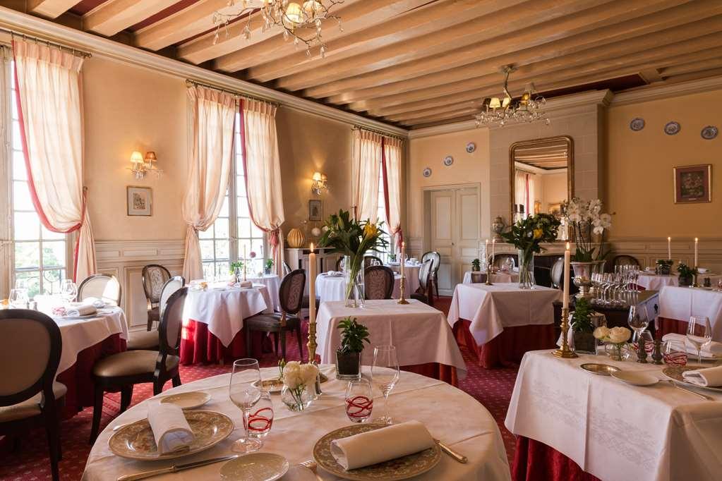 Chateau De Beaulieu Et Magnolia Spa, The Originals Relais Жу-ле-Тур Ресторан фото